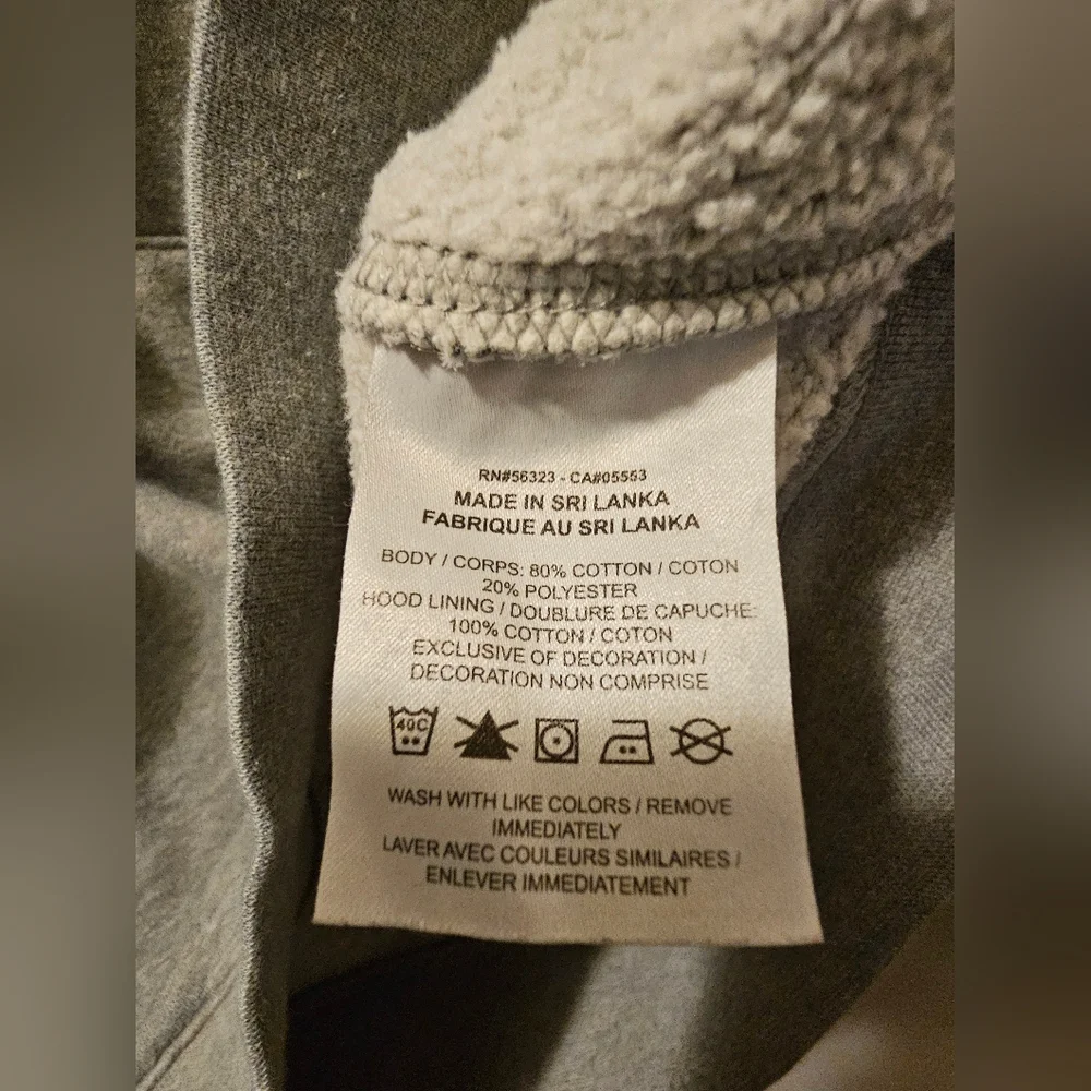 Nike Hoodie Gray Embroidered Logo Men’s Size L